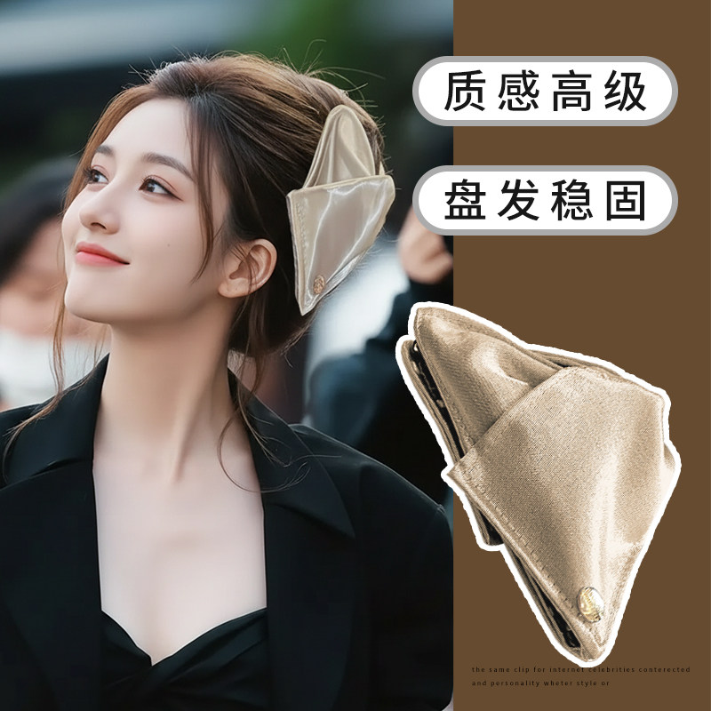 法式高级感贝壳三角发夹鲨鱼夹图片