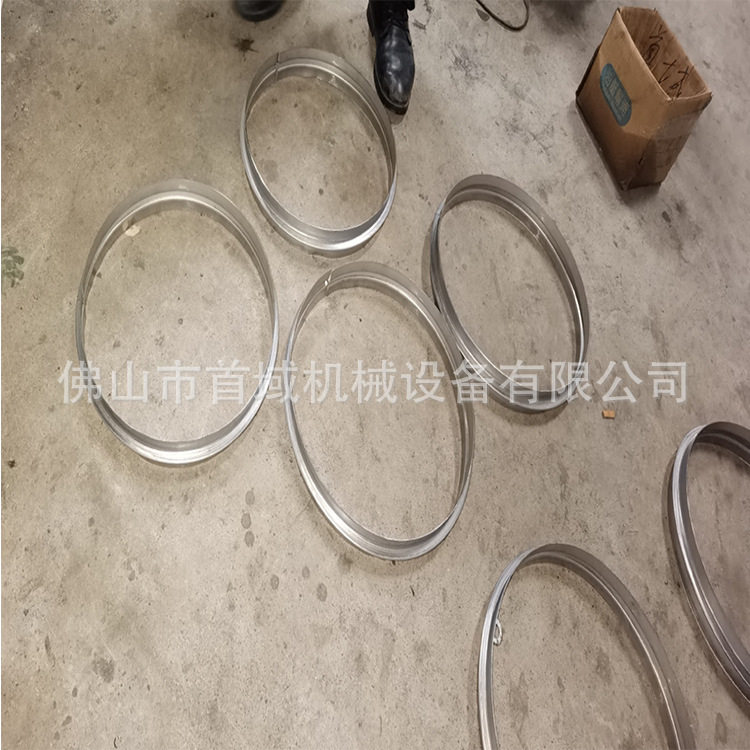 数控抱箍机铁皮法兰机桶箍机扁铁钢带打圈机炉架卷圆机车轮打圈机