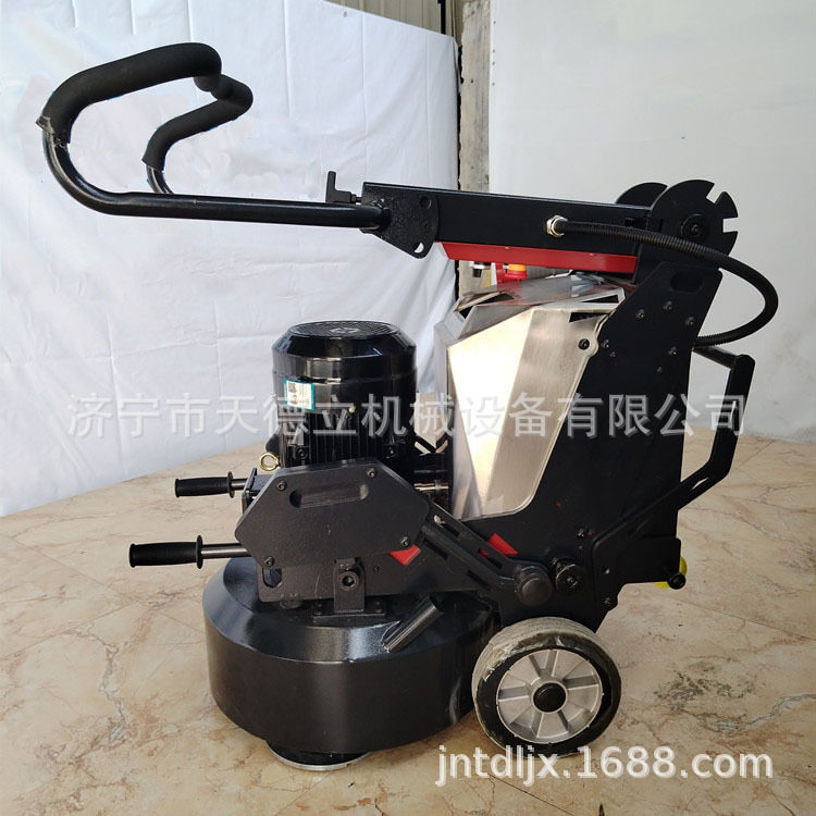 550地坪研磨机7.5kw变频调速9头打磨抛光家装石材220/380V电压