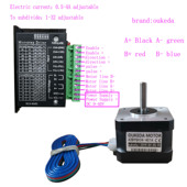 42BYGH34 扭矩 0.28N.M 42步进电机套装 长34MM 驱动器4.0A