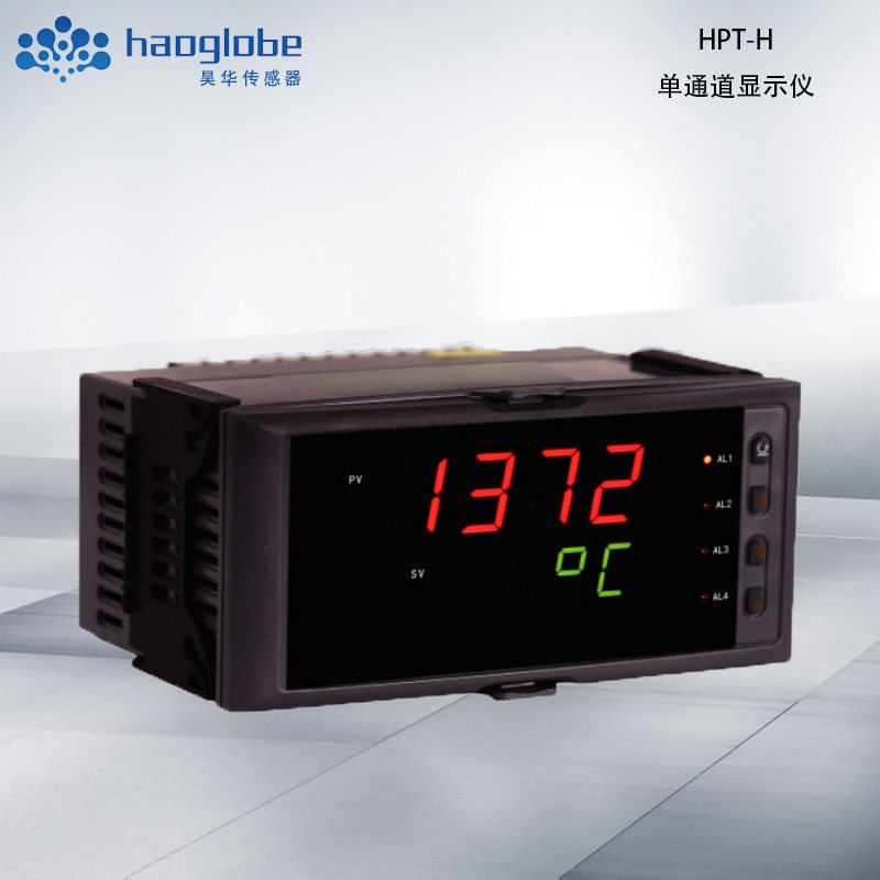 单通道显示仪HPT-H 温度压力液位水位高低报警控制仪数显仪表昊华