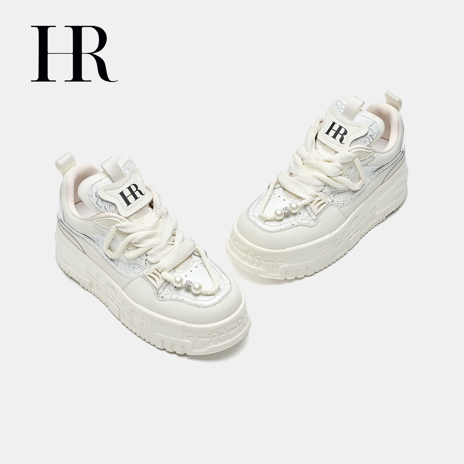 HRCASUAL2024夏季新款休闲板鞋