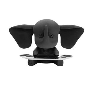 小飞象关摆件托奢盘入门钥匙现收玄纳潮玩创意装饰摆件代轻QHN软