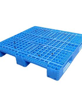 运输胶地板周转托盘川字型台NOK网格塑料栈板仓库防塑潮卡板可加