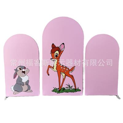 架拱门FRU18电庆商快幕秀背景装场景布置铝制拱形饰架婚道具