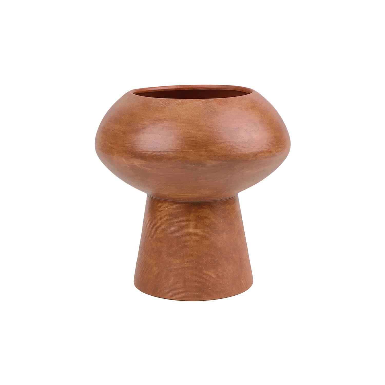 侘寂风陶瓷棕色花器摆件家居饰品软装搭配工艺品花瓶民宿酒店陶罐