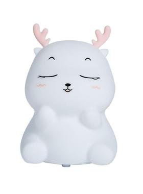 夜小鹿团子小夜灯卧灯室夜灯床头氛围婴儿奶感应拍80163拍灯硅胶