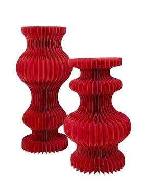 婚庆甜品台柱折叠WQI罗马柱摆订摆婚装件饰台派对甜品台件子折纸