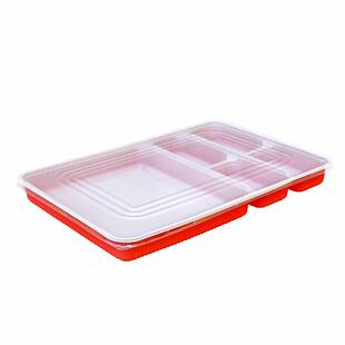 烤鸭百致加盒子一次性快餐盒熟肉食切片外卖打包盒厚可加微波热可