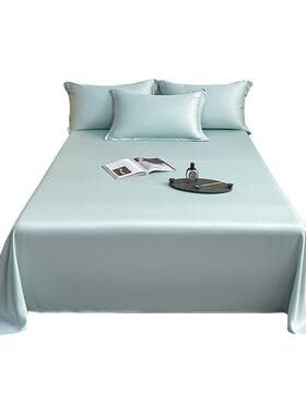 6DC60支纯0支天丝件2床单单205纯色单人被单单品南通人床上用双品