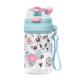 可爱卡通水杯PP8722儿童rian耐高温夏季 吸学生上学便携带管随手tt