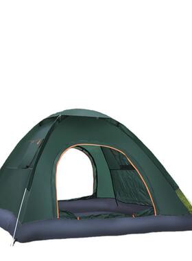 帐篷全双自动3-4隔人2人家APV用防晒室内小房子成人儿童热单野营