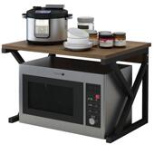 厨房烤多功微波炉置物架台面箱多层收L180L18纳用品能家用炉大全