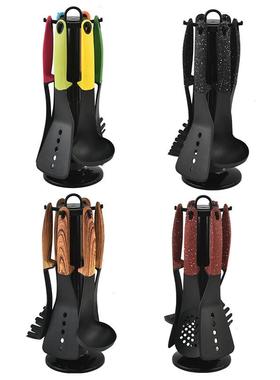 尼龙厨具6套不粘装勺烹饪锅汤PL-U01勺锅铲家用铲套尼龙7件件套厨