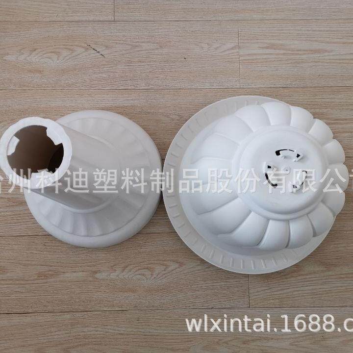 外贸出口轻奢欧式别墅庭院摆设时尚大小号组合式塑料花盆园艺用品