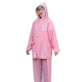 动PVC加厚人长款 女款 身全防暴雨防水电车骑行 雨衣套装 成新款