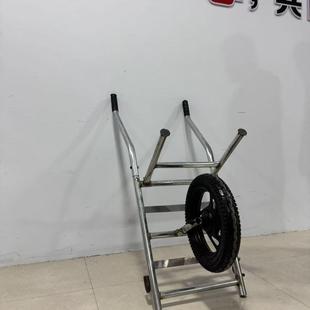 加厚独轮手推车带刹车单轮小推车农用平板果园搬运拉货山路鸡公车