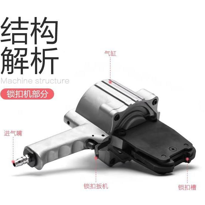 气机动打STX包分捆离式气动钢带打机分体式手提全机自动打包收紧图片