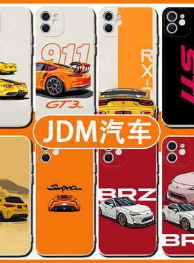 JDM手机壳苹果17华为pura70超跑iPhone16Promax小米15斯巴鲁ae86日系gtr潮牌OPPO本田vivo汽车12跑车周边适用