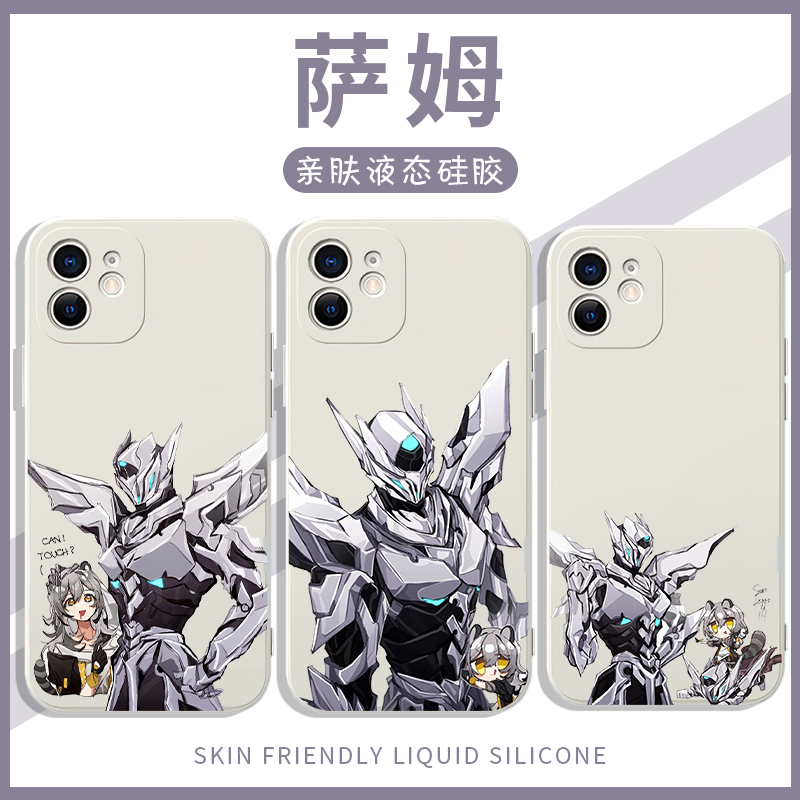 萨姆手机壳苹果13华为mate周边iPhone15promax星穹铁道vivo小米14星铁OPPO崩铁12流萤40游戏11崩坏50机甲风30