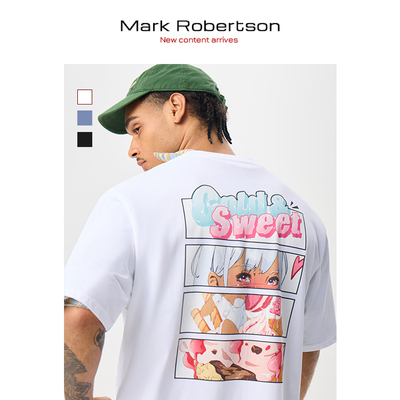 MarkRobertson25ss联名漫画T恤