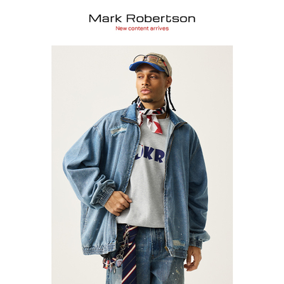 MarkRobertson25AW宽松牛仔外套