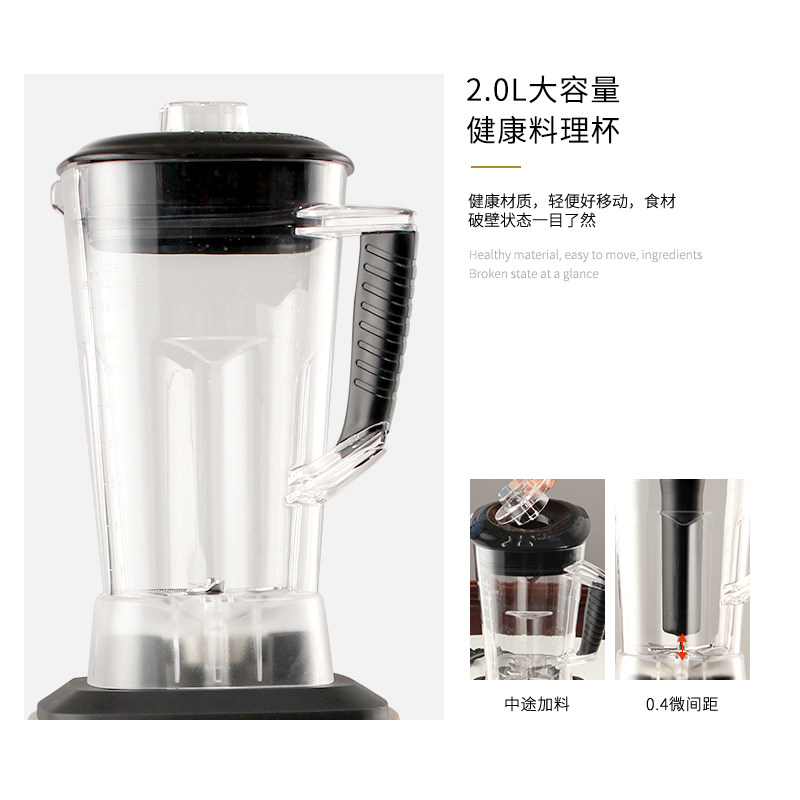 远岸 V9冰沙机 果蔬豆浆料理机 家用全自动辅食榨汁多功能奶昔机