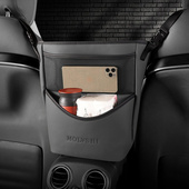 汽车中间座椅间放储物网兜车载收纳挂袋椅后背置物袋车上收纳用品