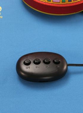 家族用摆件动转轮装饰物品转藏六字简经桌面XWX玄关禅意转金电筒