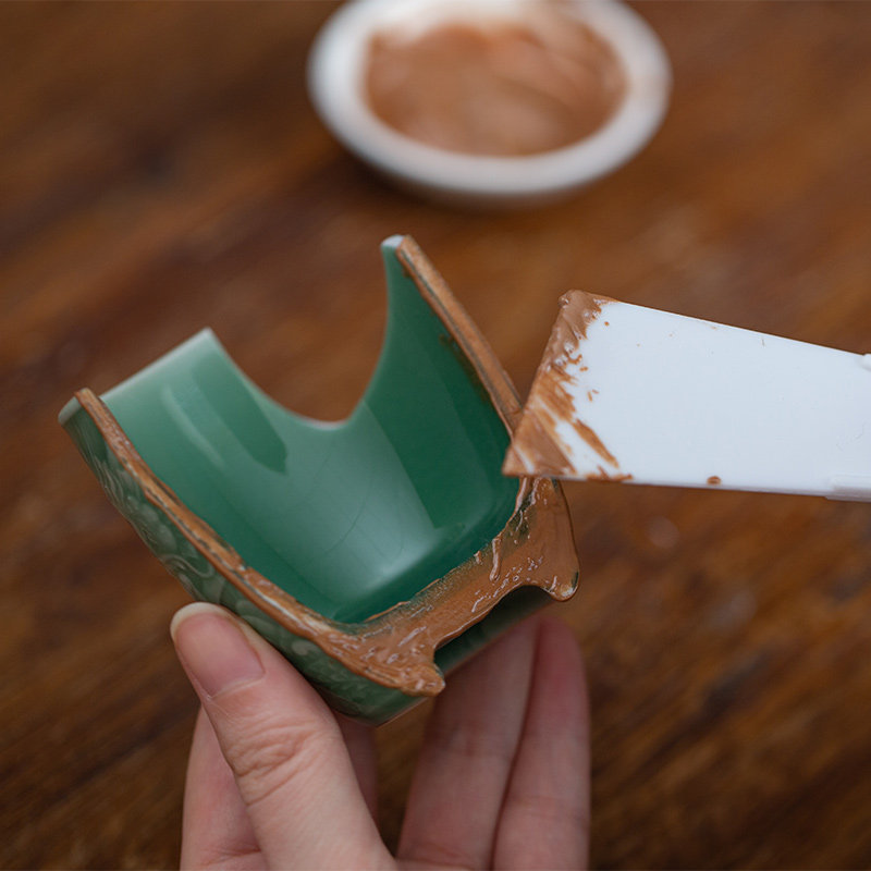 金缮修复套装大漆材料包瓷器紫砂壶锯瓷陶瓷茶杯破损修补工具配件