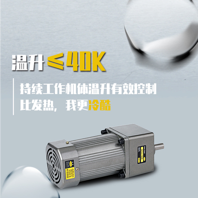 台松300W微型交流异步齿轮调速定速减速电机可逆控制马达V220V380