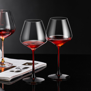 高档红酒杯礼盒套装 高颜值轻奢水晶高脚杯子情侣葡萄酒Z杯乔迁礼