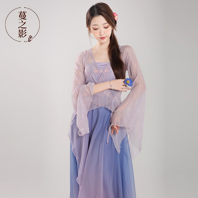 古典舞蹈服练功服民族风分体优雅纱衣中国舞演出表演艺考服装