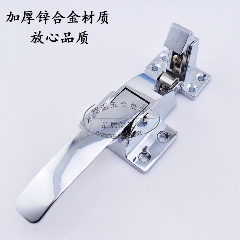 热销。烘b箱把手烤箱门锁拉手搭扣传递窗冷柜门锁扣蒸柜试验箱拉