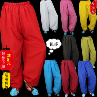 素裤 速发戏曲用品衣彩彩裤 越剧小生练功裤 水裤 古代男笼底灯打 古装