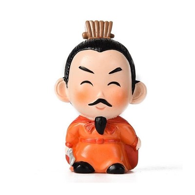速发新款三国人物桃园三结义刘关张客厅办公室书房创意摆件车载装