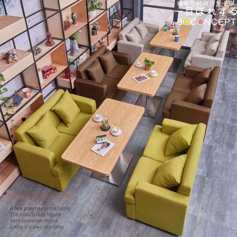 速发火锅店装用服商店清新棉麻布西餐厅餐桌酒吧饭店桌椅多功能风