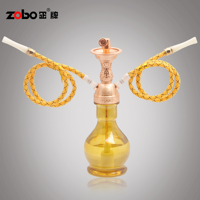 速发正牌水烟壶礼盒健康多重水过滤烟桶玻璃全套水多人水烟斗