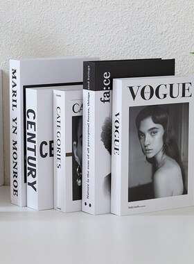 速发假书摆英轻奢风书装饰品文件书摆设拍照道具模型