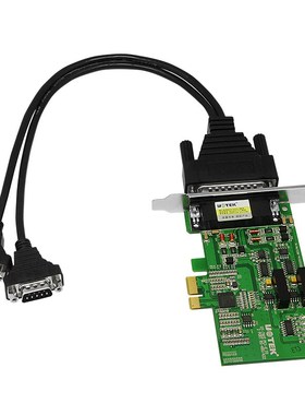 速发宇泰CT-72I PUI-E转RS485/422 2口 串口卡 高速隔输 带光电传