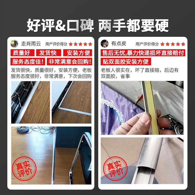 速发过线槽地槽室内地面走线槽 防踩压电线遮线槽半圆形金属地槽