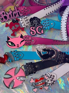 速发t soth tivet Vitage LetRer WGt Ch Belt  Wo