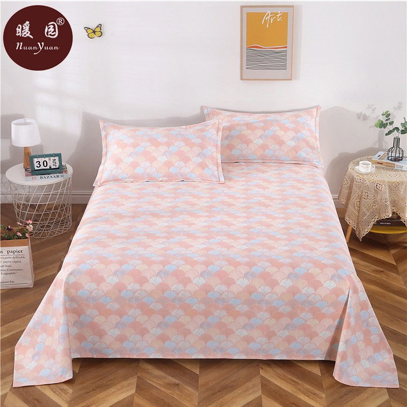 速发厚织物老棉.加厚加密单件全粗单双人被单床品1布8床