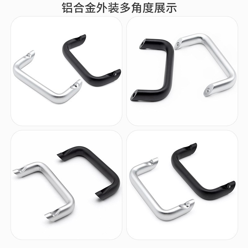 速发J-XAG1-L112斜装角型拉手 椭圆形倾斜拉把手斜面提手XAG42