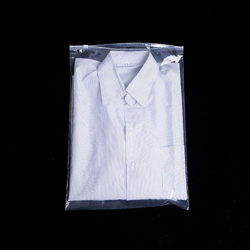 速发透装服装包链袋5*45自封塑料衣服拉明袋夹链密封收纳袋50只