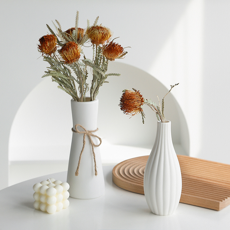 速发厅花干花永生花山茂坚客真餐厅样饰间花艺装板摆件