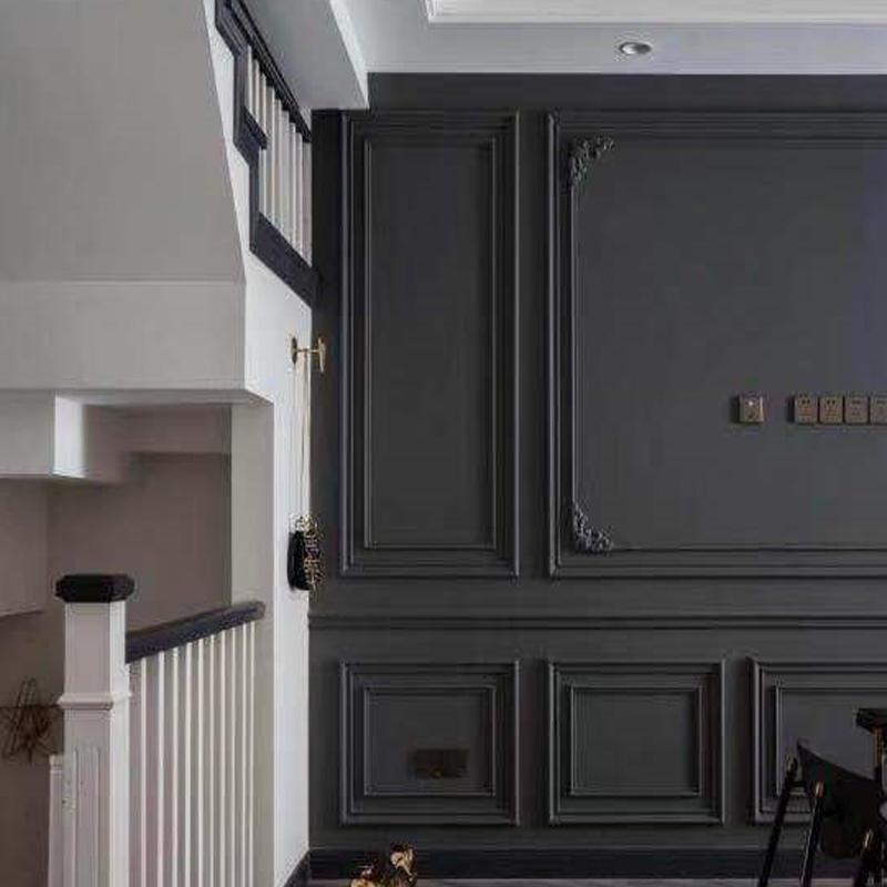 速发新品mU角花 电视沙发床背景墙装饰线条 2c 法式精致版P非石膏