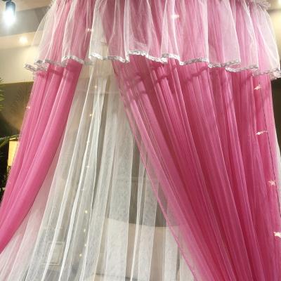 现货速发蚊帐子家0用吊式1.8m床架子不锈刚简E约整体可升降可折叠
