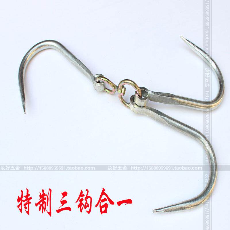 速发钩粗猪合挂钩 猪肉钩羊肉钩牛肉挂钩肉加子挂肉钩 三肉一肉钩