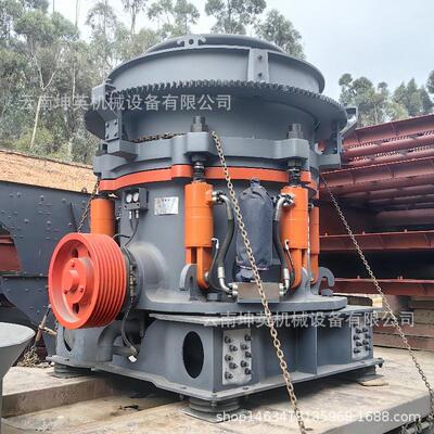 玉溪高速扩建二手破碎设备 多缸圆锥式破碎机 砂石骨料生产线设备
